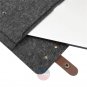 Felt Laptop Sleeve 11 - 15.6" Shoulder Bag Cover Netbook Handbag MacBook Case