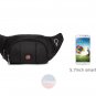 NEW Swiss Running Belt Bum Waist Pouch Hip Fanny Travel Pack Zip Sport Bag