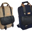 Stylish Waterproof Canvas 14" Laptop Computer Backpack Business Briefcase Bag