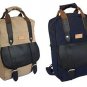 Stylish Waterproof Canvas 14" Laptop Computer Backpack Business Briefcase Bag