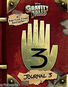 Disney Book Gravity Falls: Journal 3 by Alex Hirsch - Hardcover NEW SHIP WORLDWE