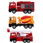 1:55 Small Car Firefighter Truck Children Toys Diecast Kids Baby Christmas Gift