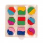 NEW Wooden Geometry Educational Toys Baby Kids Learning Smart Puzzle Gift