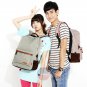 Vintage Preppy Stylish Backpack Laptop Notebook Rucksack School Travel Bag