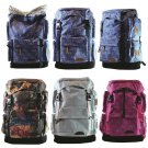 Stylish 25L Mini Carrier Hiking Daypack 14" Laptop Bag Travel Satchel Backpack
