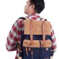 Stylish Vintage Canvas Backpack 14" Laptop Satchel Travel Hiking School Book Bag