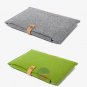 Wool Felt Laptop Sleeve Case Cover Bag for Apple MacBook Air/Pro 11" 12" 13" 15"