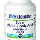 Life Extension Super Alpha Lipoic with Biotin 250 Mg 60 caps Life Extension Super Alpha Lipoic with Biotin 250 Mg 60 caps