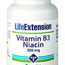Life Extension Vitamin B3 Niacin 500 Mg 100 caps Life Extension Vitamin B3 Niacin 500 Mg 100 caps