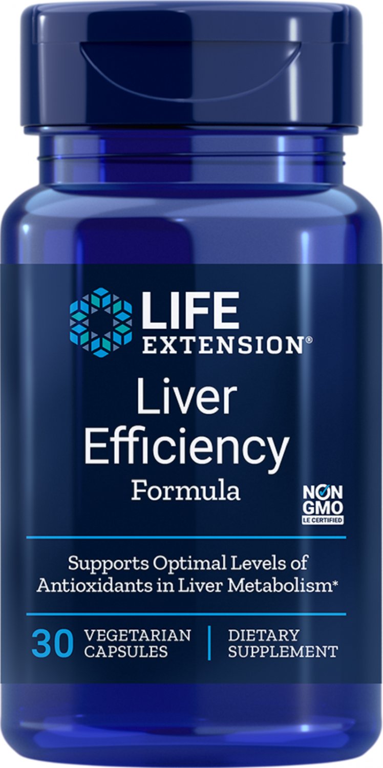 Life Extension Liver Efficiency Formula 30 VegCaps