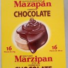 MAZAPAN de la Rosa de CHOCOLATE 16 pzas 25g  Free Shipping