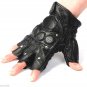 New men's 100% real leather gloves armed police combat gloves