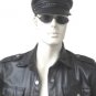 New Men's 100% Real Leather Military Hat /Newsboy Caps / Harley riders hat