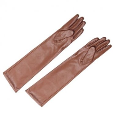 40cm/50cm/60cm Women's Genuine Leather Long Opera Gloves, Evening / Party Gloves
