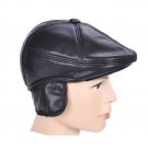 New Design Men's 100% Genuine Leather Cap /Newsboy /Beret /Cabbie Hat/ Golf Hat