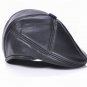 New Design Men's 100% Genuine Leather Cap /Newsboy /Beret /Cabbie Hat/ Golf Hat