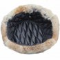 New Men's/Women's 100% Real Rabbit Fur Warm Hat/Russian Bombers Guard Cheek Hat