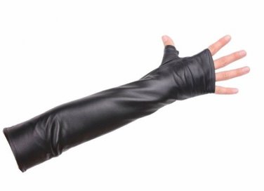 40cm/50cm/60cm Women's Genuine Leather Long Evening Gloves / Fingerless Gloves
