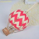 Paris fashion week Hot air balloon modeling the latest fashion leather handbag