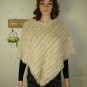 Real Rabbit Fur Wrap Shawl Scarf Cape Poncho Scarf Outwear Vest