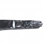 30cm40cm50cm60cm Men's Genuine Black Shiny leather Long Evening Driving Gloves