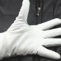 100% Genuine Leather(NO PU) White/ Black Warm winter Gloves Wedding Party Gloves