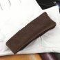 100% Genuine Leather(NO PU) White/ Black Warm winter Gloves Wedding Party Gloves