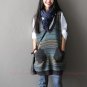 Women Casual V-Neck Stitching Sweater Vest