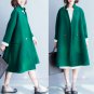 Women Vintage Loose Wool Coat