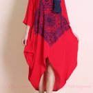 Women Irregular Loose Maxi Dress