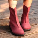 Women Vintage Leather Boots