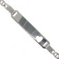 Sterling silver baby identification bracelet
