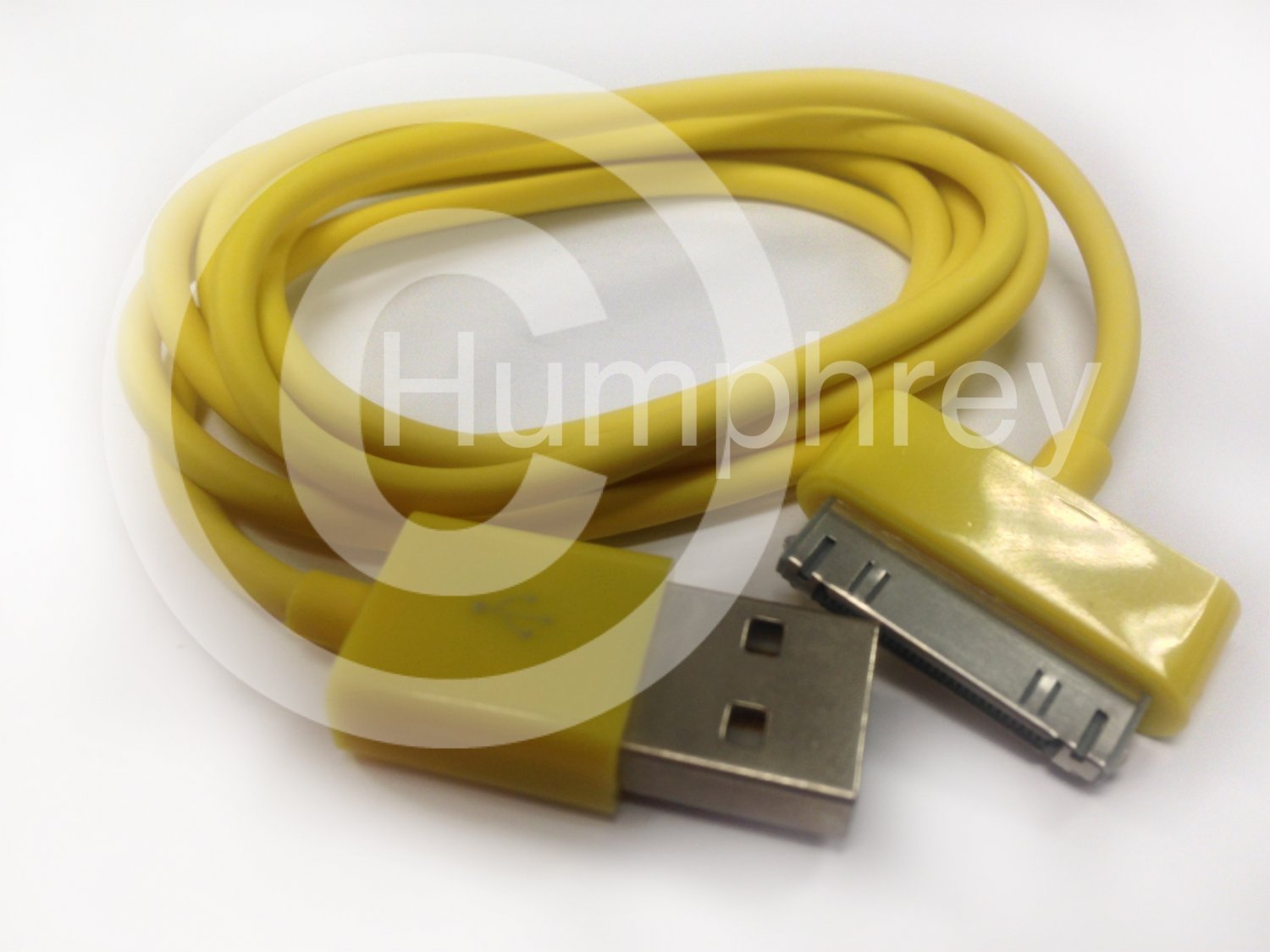 IPhone 4 Charging Sync Data Cable 3ft Cord - Yellow