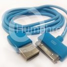IPhone 4 Charging Sync Data Cable 3ft Cord - Blue