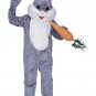 Size 12-14 (Large) PREMIUM RABBIT GREY MASCOT COSTUME  SWWHC-CMC001-GREY