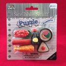 Sushi Set Of 6 Erasers Scribble Stuff Puzzle Erasers 3-D Party Favors New