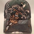 Miami Ink Tattoo Mesh Snap Back Hat Cap camo NEW