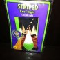 Striped Knee Highs red & black Halloween Tights w/ Vinyl Tops Cosplay Club