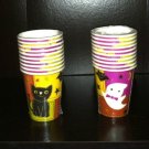 Halloween Party Supplies - Disposable Cups - Halloween Party - Cat Ghost Pumpkin