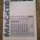 Mackie Mixer ms1202 Owner's Manual and Board Diagram Service Print
