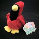 6" stuffed BEAN SPROUTS beanbag plush CARDINAL Bird w/tag Louie Red 3 and up
