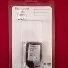 EXTENDED BATTERY COMPATIBLE WITH LG AX390 UX390 BLACK FOR FLIP PHONE NEW