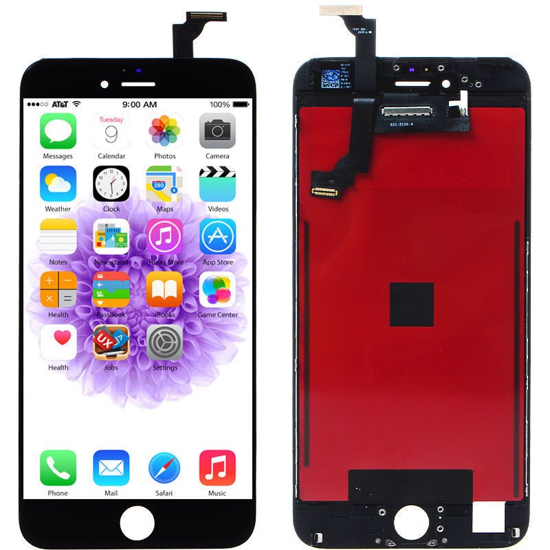LCD Touch Screen Display Digitizer Assembly Replacement Apple iPhone 6 Plus Black