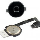 Brand New Black Apple iphone 4s Home Button Assembly with Flex Cable USA SELLER