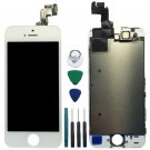 White LCD Full Assembly Lens Touch Screen Digitizer Replacement for Apple iPhone 5S