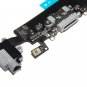 Black Headphone Audio Dock Connector Charging USB Port Flex Cable Apple iPhone 6 Plus