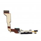 New Black Dock connector for Apple iPhone 4 4g CDMA A1349 Charging Port Flex Cable