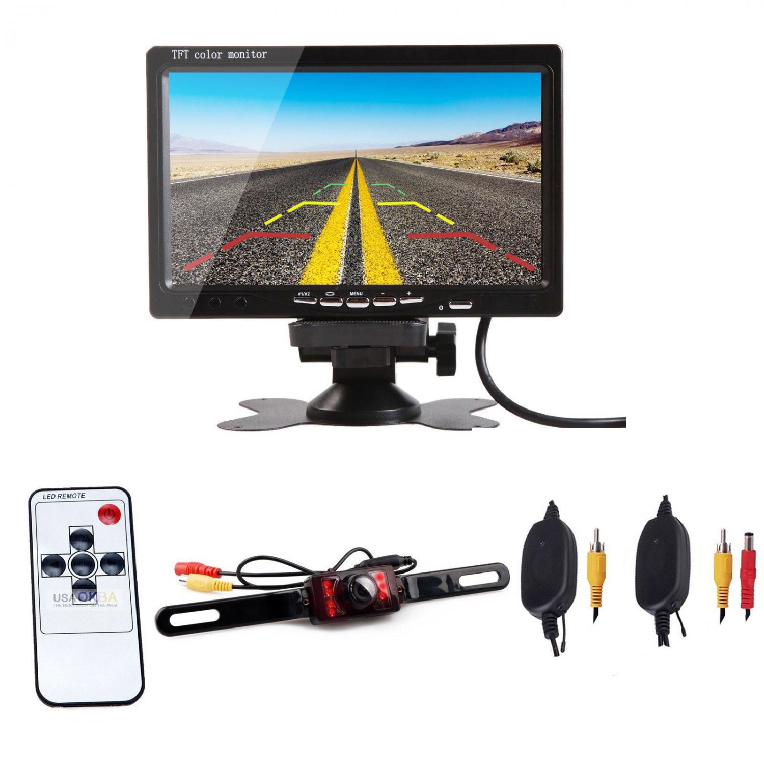 Беспроводной монитор. 7 TFT LCD Monitor car Rear view Camera Wireless. Wireless 7 LCD Monitor. 7 TFT led Monitor. TFT LCD Color Monitor даташит.