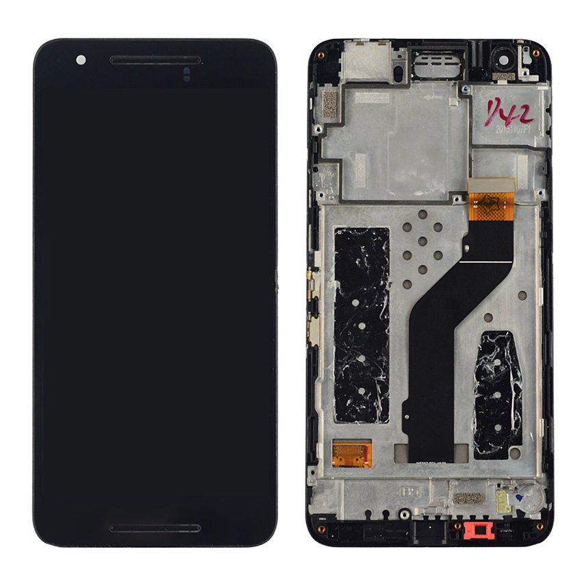Google Huawei Nexus 6P H1511 H1512 LCD Display + Touch Screen Digitizer + Frame