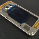 US OEM Gold Samsung Galaxy S6 Edge G925P G925V Mid Housing Frame + Camera Lens